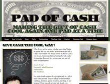 Tablet Screenshot of padofcash.com